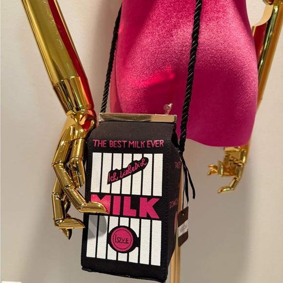 Milk carton canvas cross body bag NWT! - Picture 2 of 2